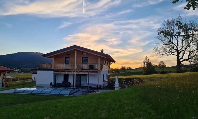 Inzell Chalet De Esquí | Chalet Gamsknogel con piscina privada