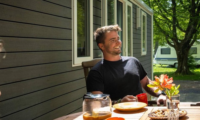 Mittelhof Apartamento | Chalet Hase - Camping im Eichenwald