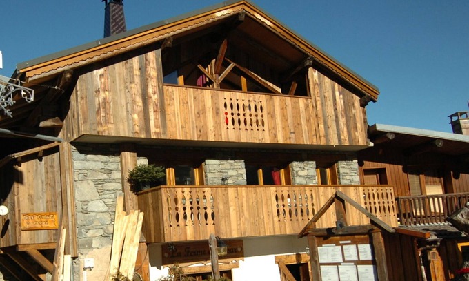 Montchavin Chalet De Esquí | Chalet en el centro de Montchavin-La Plagne con orientación sur, laderas y montañas