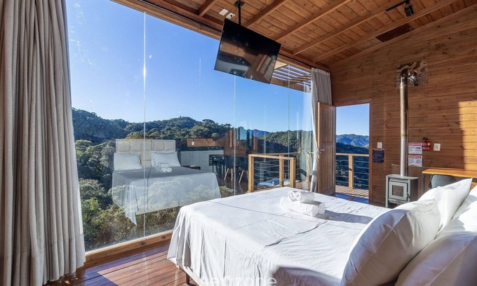 Anitapolis Cabina | Chalet in Mountains With Magnificent Views Vst017