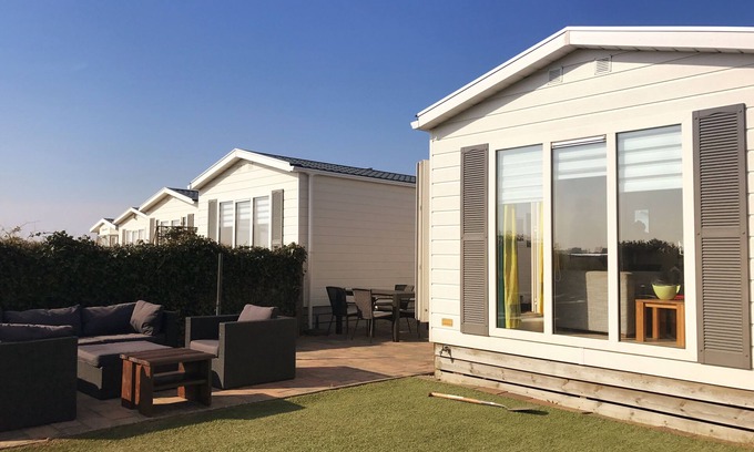 IJmuiden Chalet De Esquí | Chalet de lujo en el borde de la duna a poca distancia de la playa