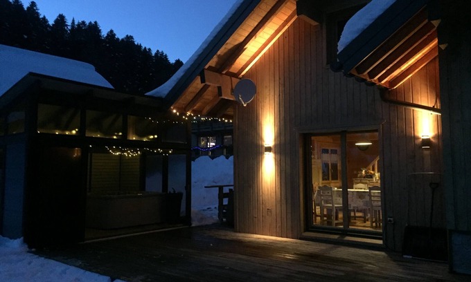 La Feclaz Chalet De Esquí | Chalet en la montaña en Féclaz para 7 personas.