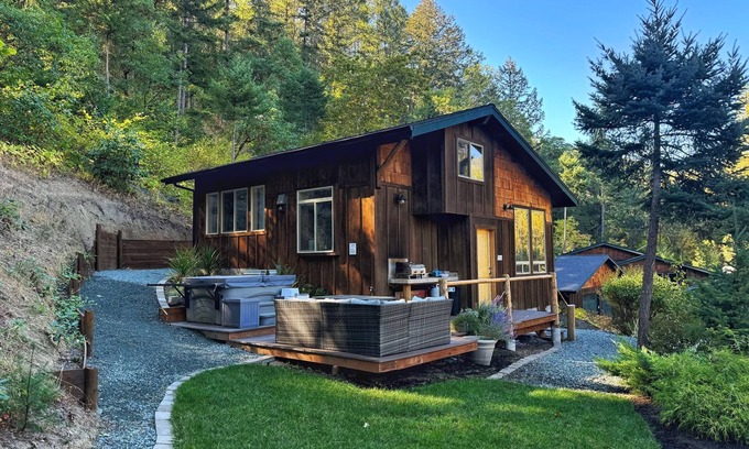 Grants Pass Casa | Chalet en el bosque.