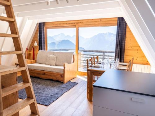 Viel-Alpe Chalet De Esquí | Chalet intimiste à Huez avec terrasse et WiFi - FR-1-645-14