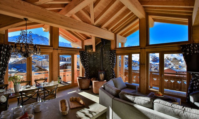 Plagne Soleil Chalet De Esquí | Chalet Iris Bleu - Plagne Soleil