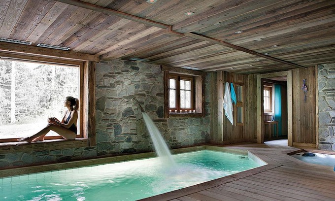 Megeve Chalet De Esquí | Chalet Javen - 520m2 avec piscine chauffée et home cinéma