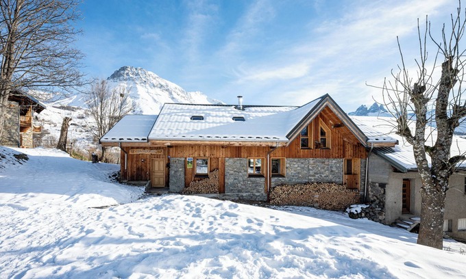 Albiez-Montrond Chalet De Esquí | Chalet 'La Ferme À Joson' con jardín privado, balcón y Wi-Fi