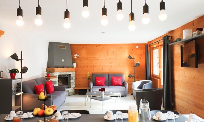 Val d'Illiez Chalet De Esquí | Chalet La Pala avec SPA