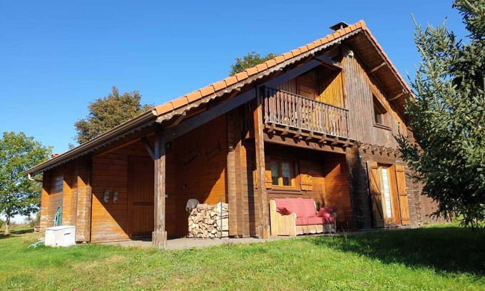 Champdray Chalet De Esquí | Chalet "La Palette" con Wifi en la naturaleza en una parcela de 11 ares