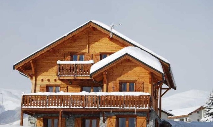 Villarembert Chalet De Esquí | Casa de montaña (madera / piedra) - LA TOUSSUIRE