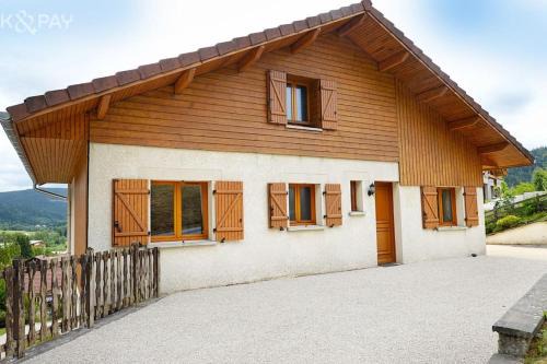Le Tholy Chalet De Esquí | Chalet Le Grizzli-3 chambres- 8 couchages- vue imprenable