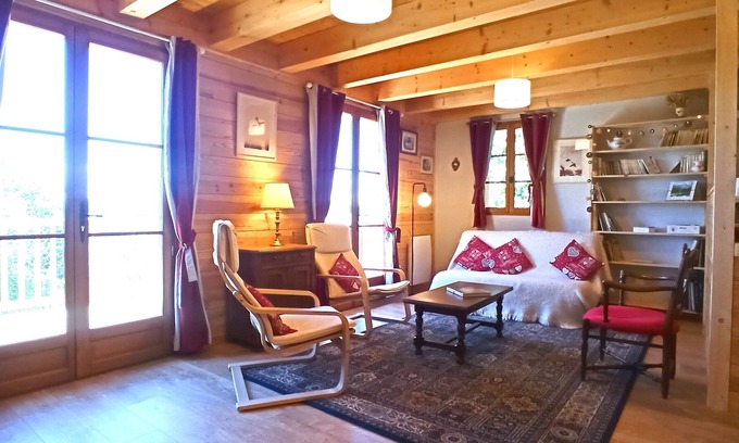 Bogeve Chalet De Esquí | Chalet "Le Refuge des Mougis", independent, quiet, with a view!