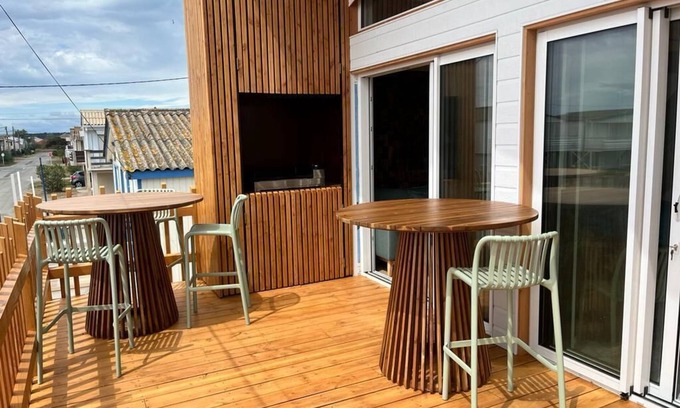 Gruissan Plage Chalet De Esquí | Chalet Linoli Vue Mer