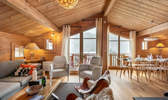 Saint-Marcel Chalet De Esquí | Chalet Lola - Four Bedroom Chalet, Sleeps 10