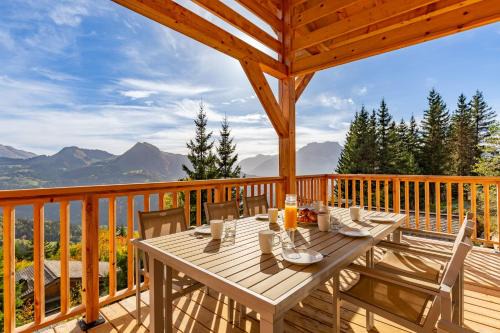 Manigod Chalet De Esquí | Chalet "Lucyvon" exceptional view