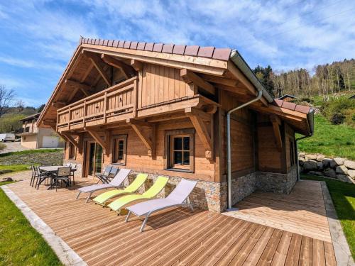 Cornimont Casa | Chalet Lumineux avec Sauna, Terrasses et Accessibilité PMR à Proximité des Pistes et Randonnées - FR-1-589-640
