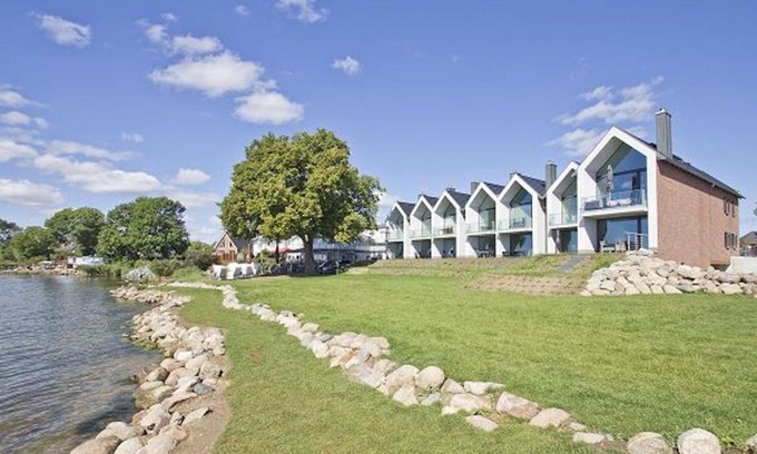 Middelhagen Apartamento | Chalet Möwenblick Rügen mit Meerblick, Sauna und Kamin