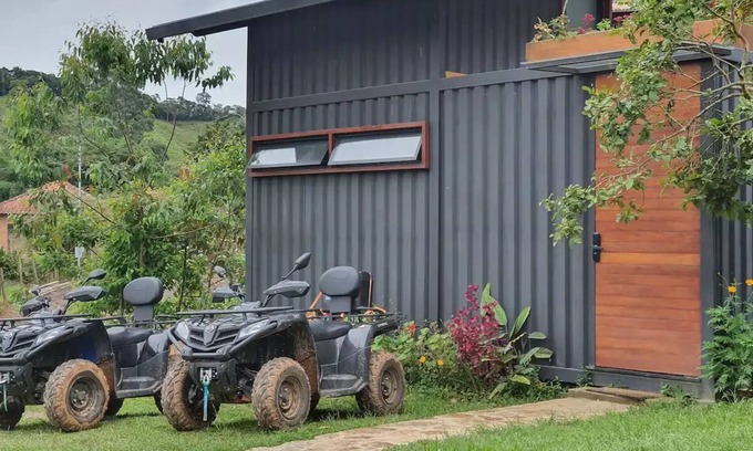 Conceicao do Ibitipoca Chalet De Esquí | Chalet Modal Ibitipoca - Container