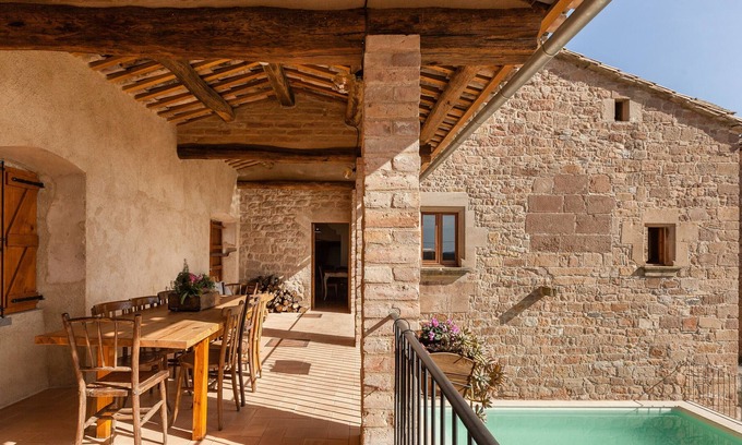 Sant Mateu de Bages Otro | Chalet "Masia Can Pla" con piscina y Wi-Fi