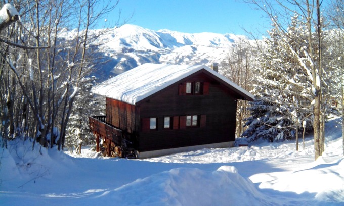 Albiez-le-Jeune Chalet De Esquí | Chalet cerca de las pistas, con impresionantes vistas a las agujas de Arves