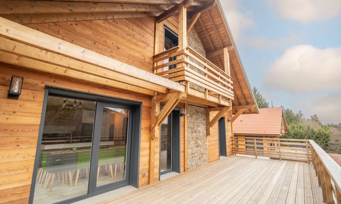Gerbepal Chalet De Esquí | Chalet Neuf 14p Avec Jacuzzi, Sauna et Grande Salle de Jeux
