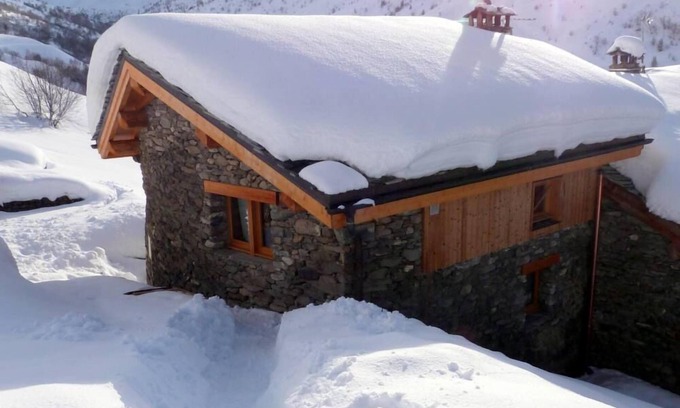 Valmeinier Chalet De Esquí | Chalet en las pistas en Valmeinier 1800