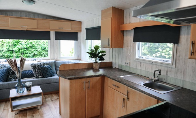 Kortgene Chalet De Esquí | Chalet op 5 Camping de Paardekreek