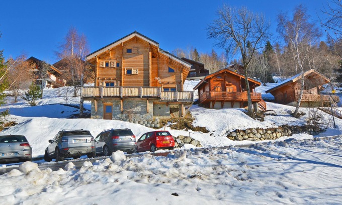 Montalbert Chalet De Esquí | Chalet Phoenix 150m² 12/14 pers. 5 ch / 5sdb Chimenea Sauna a 300 m de las pistas