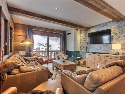 Plagne Centre Chalet De Esquí | Chalet rénové au pied des pistes avec balcon et cheminée - FR-1-455-231