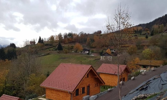 Bussang Chalet De Esquí | Chalet "Refuges des Hauts 8 Personnes" with Private Terrace & Wi-Fi