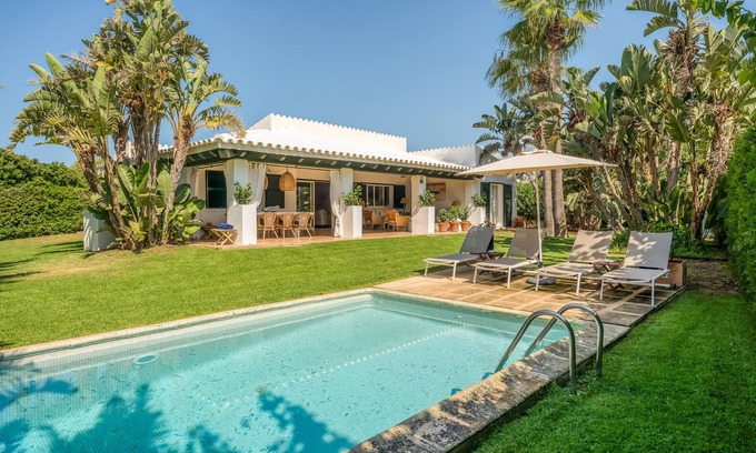 Cap d'en Font Casa | Chalet Sa Boga con piscina, jardín y Wi-Fi