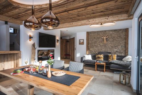 Jungholz Chalet De Esquí | Chalet Steinbock mit üppigem Genusskorb für Zwei