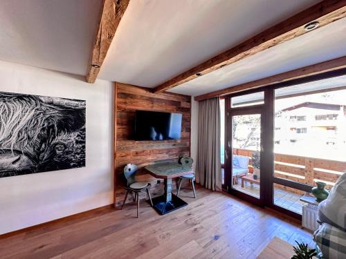 Sankt Martin bei Lofer Apartamento | Chalet-Stil mit Pool und Bergblick