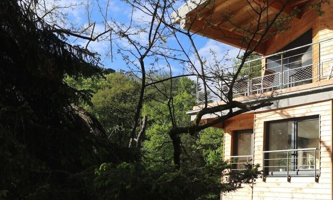 La Petite-Pierre Chalet De Esquí | Chalet sur Pilotis, Cadre Insolite, au Dessus D'un Étang Dans un Parc Privé