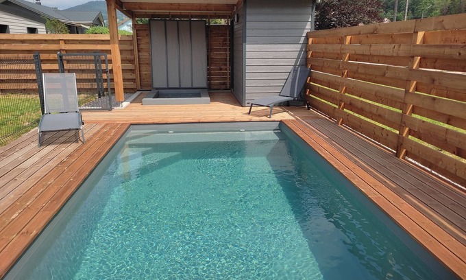 Vagney Chalet De Esquí | CHALET swimming pool and japanese bath, GERARDMER - LA BRESSE