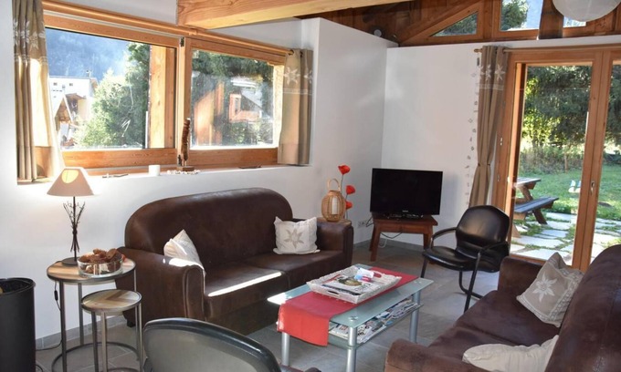 Pralognan-la-Vanoise Chalet De Esquí | Chalet, terraza, chimenea o estufa a leña, tv, 160m², Pralognan-la-Vanoise