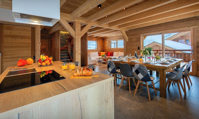 Le Chinaillon Chalet De Esquí | Chalet Trusquin - Mountain retreat spa and games room - OVO Network