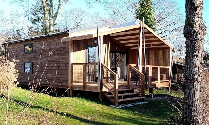 Clohars-Fouesnant Chalet De Esquí | Chalet - Ultimate - 3 Ch. 6 pers. ● Aufgehobene Terrasse