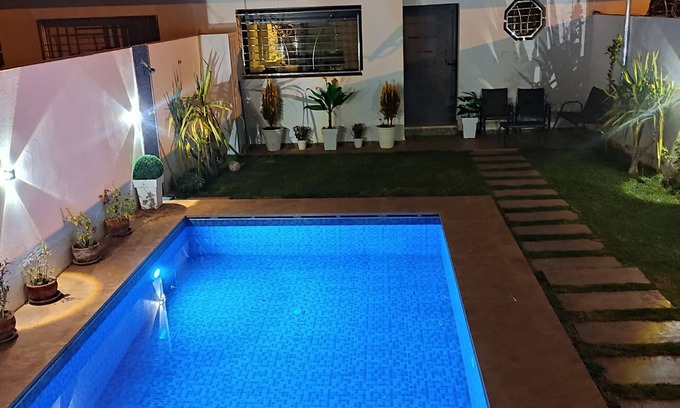 Imouzzer du Kandar Chalet De Esquí | Chalet Villa Avec Piscine