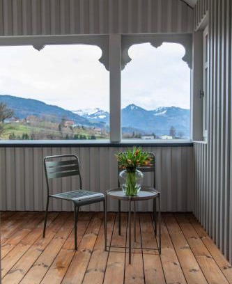 Bildstein Apartamento | Chalet Vinzenz, Bildstein- mit privatem Ski- und Fahrradraum