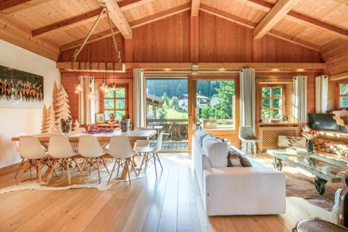 Demi-Quartier Chalet De Esquí | Chalet White Moon