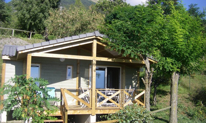 Saint-Andre-d'Embrun Chalet De Esquí | Chalet con impresionantes vistas del lago Serre-Ponçon