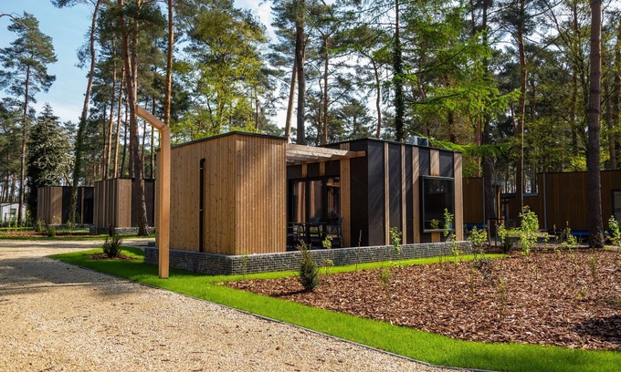 Zutendaal Chalet De Esquí | Chalet moderno con airco 16 km de Maastricht