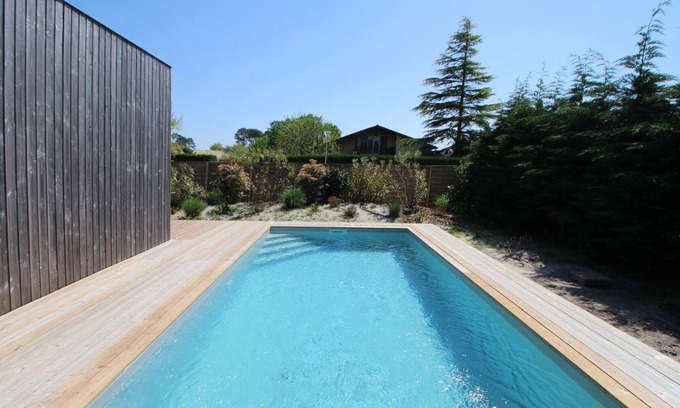 Andernos-les-Bains Chalet De Esquí | Chaletcon piscina privada