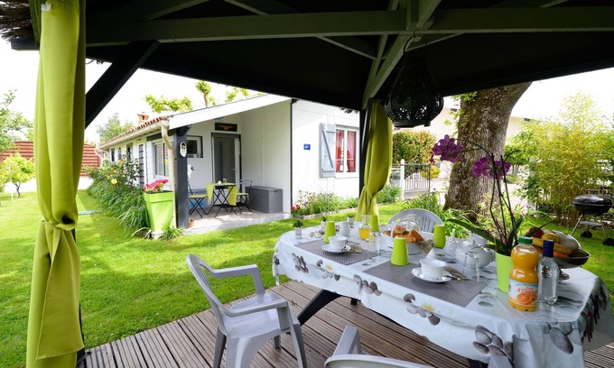 La Teste-de-Buch Chalet De Esquí | Chalet con jardín de 5 km de La Duna de Pilat y la cuenca de Arcachon