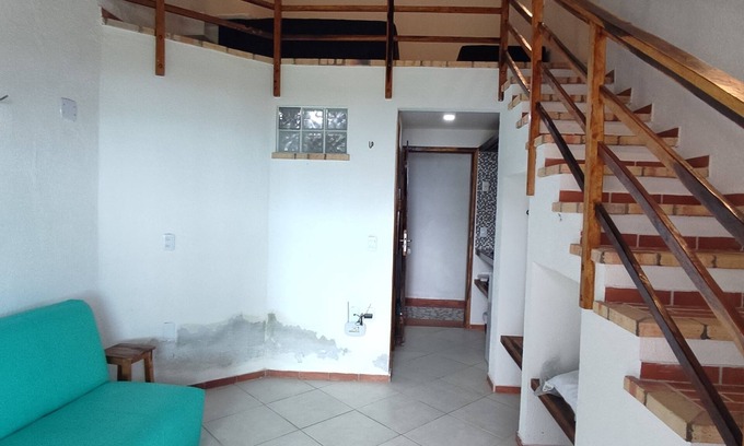Caponga Apartamento | CHALET WITH GARDEN AND BBQ (sea view)