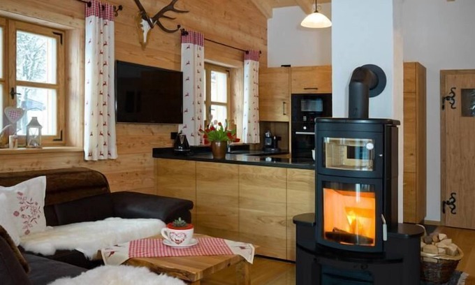 Mauth Apartamento | Chalet with sauna and outdoor seating area