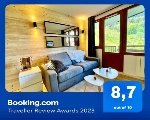 La Perriere Apartamento | Chaleureux T2 La Tania Courchevel pieds des pistes