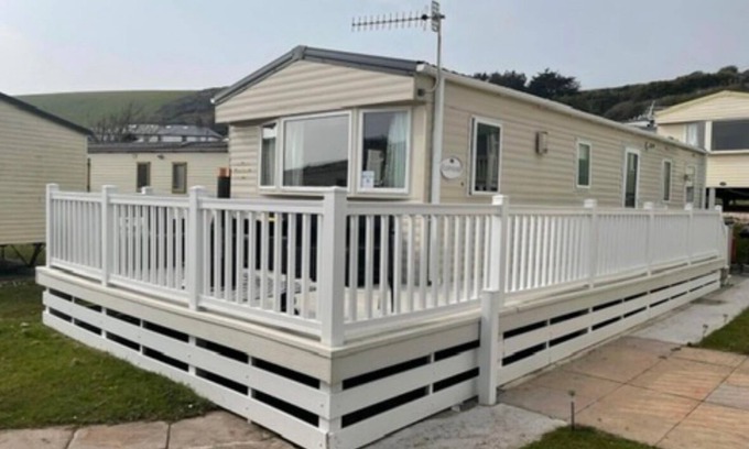 Challaborough Chalet De Esquí | challaborough bay caravan, sleeps 8, pet friendly