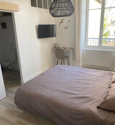 Louhans Apartamento | Chambre avec salle de bain privative, Louhans Centre Ville